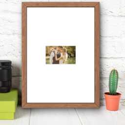 Instax Wide Photo Frame - Single A4 Wall Or Shelf Display Oak Wooden Instant Camera Holder - thumbnail 3