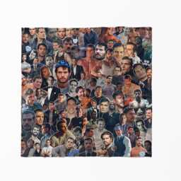 Henry Cavill Collage Towel - Movie Star Portrait Design Cinematic Actor Art Print Bold Bath Decor Unique Viral Gift For Film Fans - thumbnail 4