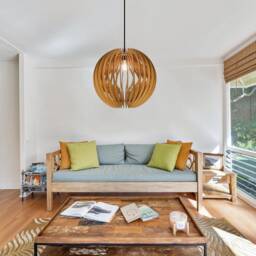 Natural Apple, Wood Ceiling Light, Scandinavian Pendant, Style, Plywood Chandelier, Pendant Brada - thumbnail 2