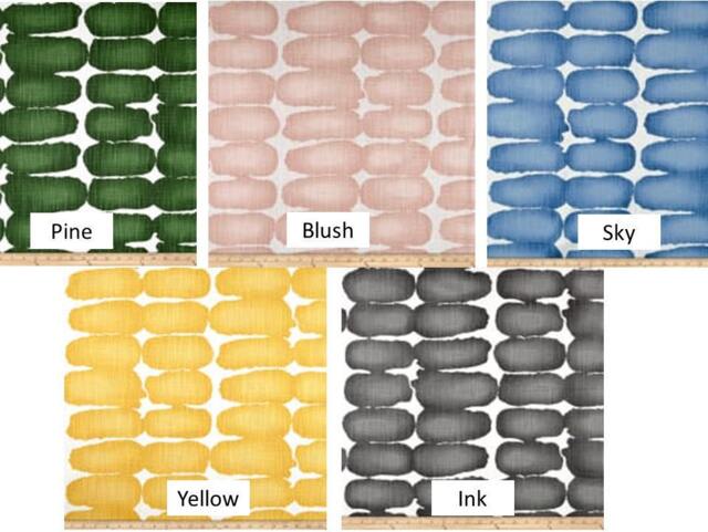 "Pair 25"" Or 50"" Wide Premier Shibori Dots Rod Panel Drapes Cafe Curtains 24 48 63 72 84 96 108 120"