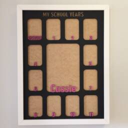 Personalised School Years Photo Frame - Reception To Year 11 - Memory First Day Of Keepsake - thumbnail 2