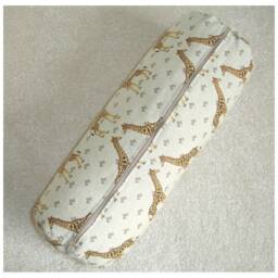 "Giraffe Bolster Cushion Cover Giraffes Neck Roll Pillow Cylinder Throw Sham Case Brown 6x16 8x18 Safari Animals 16"" 40cm 18" - thumbnail 4