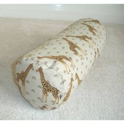"Giraffe Bolster Cushion Cover Giraffes Neck Roll Pillow Cylinder Throw Sham Case Brown 6x16 8x18 Safari Animals 16"" 40cm 18" - thumbnail 2