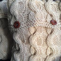 Chunky Cable Knit Cushion, Decorative & Scatter Cushions, Home Living - thumbnail 2