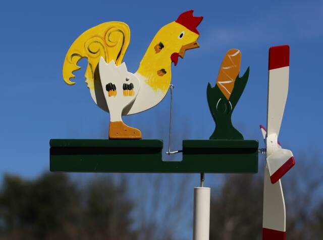 Rooster Whirligig