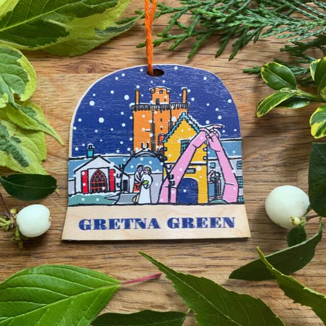 Gretna Green Snow Globe Decoration - image 1