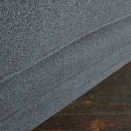 British Handmade Grey Wool Chesterfield Snuggle Chair - Scatter Back - thumbnail 4