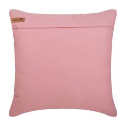 "Decorative Moss Rose Pink Toss Pillow Cover 16""x16" - thumbnail 3