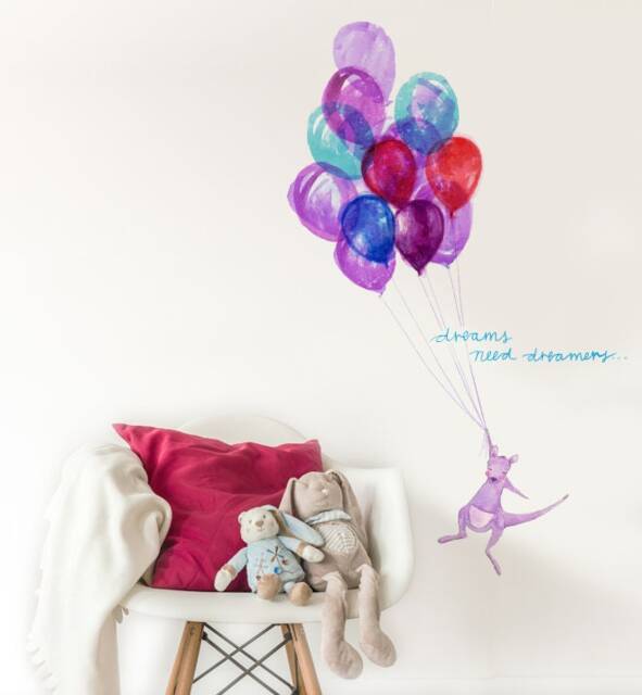 Dreams Need Dreamers Wall Sticker Decal - Quotes, Decals, Words, Inspiration, Decor, Family