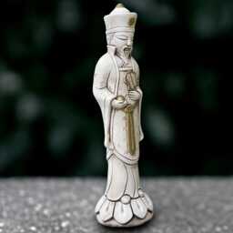 Large Chinese Man Sculpture Outdoor Wise Elder Figurine Lover Gift Handmade Decoration Yard Art - thumbnail 2
