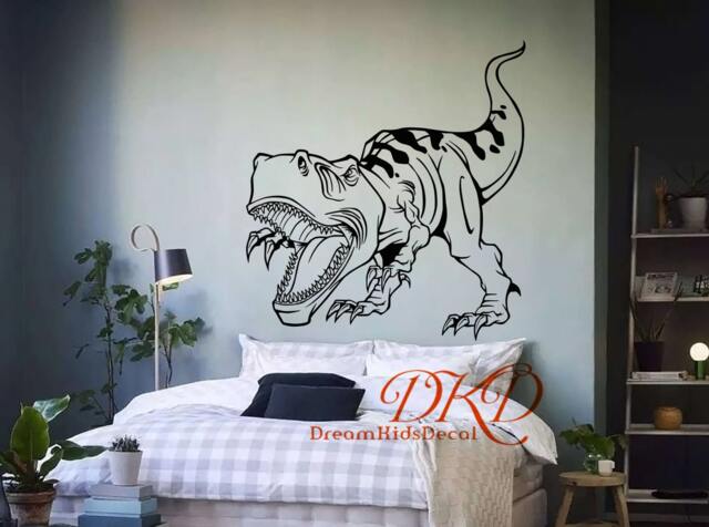 Dinosaur Decal, Dinosaur Wall Art, Decor, Stickers, Baby Boy Nursery Wall Stickers T-Rex-Dk281 - image 1