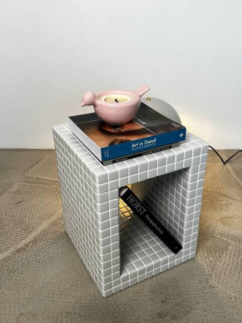 Tile Table, Coffee Tile Home Decor, Bedside Interior Design - image 1