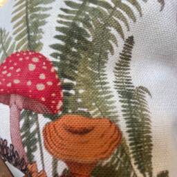 Fox & Mouse Cushion Whimsical Woodland Throw Pillow - thumbnail 2