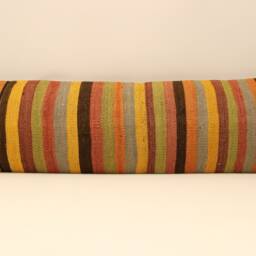 Extralong 12x48 Inch 30x120 cm, Pillowcover, Pillow, Boho, Rusticdecor, Turkish Kilim Lumbar Pillow Cover Home Interior Chair Navajo, 4Oyf-129 - thumbnail 2