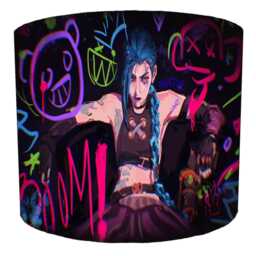Graffiti Street Art Drum Lampshade For Ceiling Light Pendants Or Table Lamp Bases - thumbnail 3
