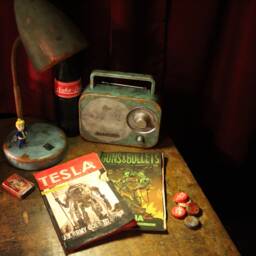 Fallout Inspired Retro Desk Lamp - thumbnail 3