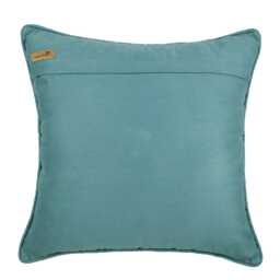 "Designer Blue Pillow Cover For Bed 24""x24""/26""x26" - thumbnail 3