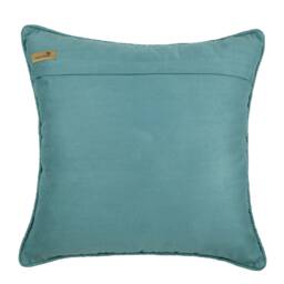 "Designer Blue Pillow Cover For Bed 24""x24""/26""x26" - thumbnail 3