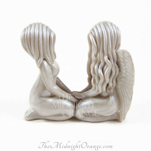 Sympathy Gift Handmade Clay Sculpture - Loss Of Loved One - image 1