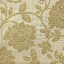 Handmade Gold Floral Large Chesterfield Chaise Longue Chenille Buttoned Indoor Lounger, British Made - thumbnail 3