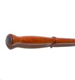 Lucius's Second Wand, Fully Hand Turned Red Oak Wood, No Resin