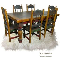 Plush Faux Sheepskin Rug - White Shag Nursery Area Rug, Fur Accents Usa - thumbnail 3