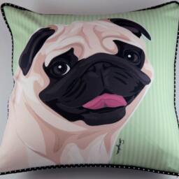 Pug Pillow - thumbnail 2