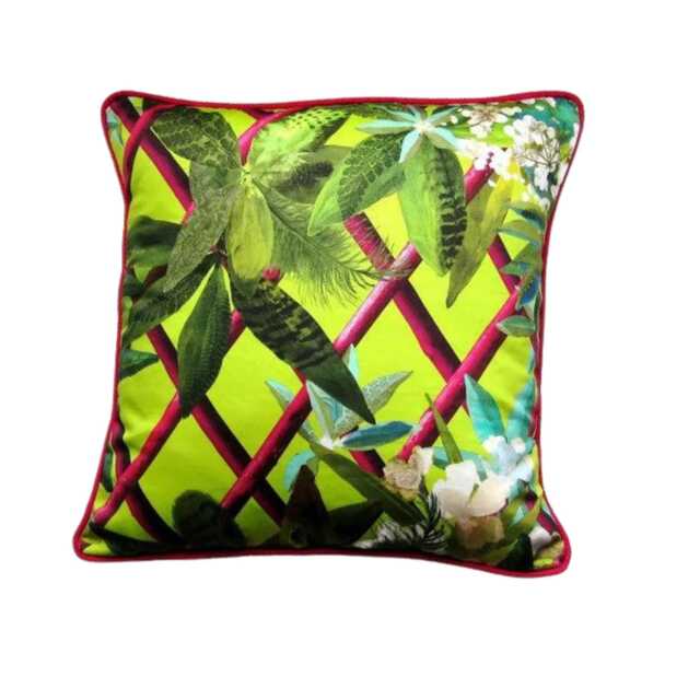 Christian Lacroix Canopy Cushion Cover Tropical Botanical Print - image 1