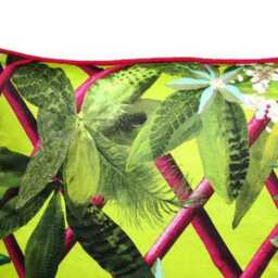 Christian Lacroix Canopy Cushion Cover Tropical Botanical Print - thumbnail 3