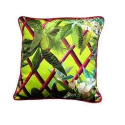 Christian Lacroix Canopy Cushion Cover Tropical Botanical Print - thumbnail 1