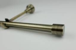 "Antique Gold Curtain Pole " - thumbnail 1