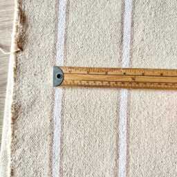 1704. Albi Natural Stripe Heavy French Linen Look Cushion Cover, Various Sizes - thumbnail 3