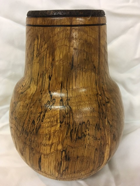 Hand-Turned Oak Bowl