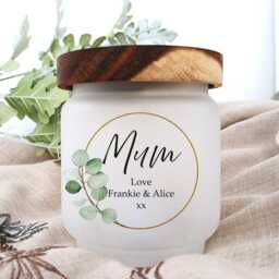 Personalised Mother's Day Candle Jar, Gift For Mum, Mummy, & Me, Name Gift, Gran Granny, Keepsake Memory Gifts - thumbnail 3