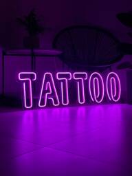Tattoo Neon Sign - Tattoo Studio Led Neon Light Studio Decor Lights Wall Light Custom Signs For Business - thumbnail 1