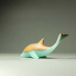 Duo Dolphin Sculpture - 12 - thumbnail 4