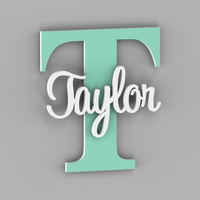 Nursery Wall Art - Personalized Decor, Cute Name Sign, Perfect Baby Shower Gift & Home Decor - image 1