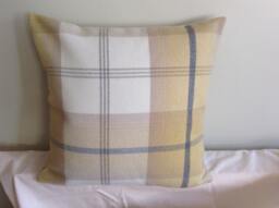 Yellow, Grey, Cream Check 16