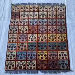 Handmade Afghan Wool Rug Geometric Tribal Design, 5.2x3.1 Ft - thumbnail 4