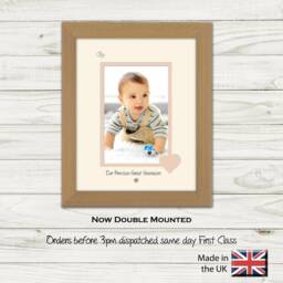 Great Grandson Photo Frame Mother's Day Gift, Made in UK - thumbnail 2