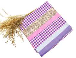 Baby Blanket, Patchwork Cuddly Blanket For Girls, Also Available As A Set With Comforter. Handmade By Bab-Berlin