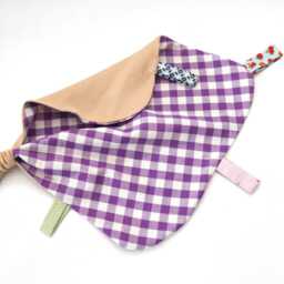 Baby Blanket, Patchwork Cuddly Blanket For Girls, Also Available As A Set With Comforter. Handmade By Bab-Berlin - thumbnail 4