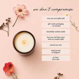 Engagement Gift For Couple With Love On Your Scented Candle - thumbnail 2