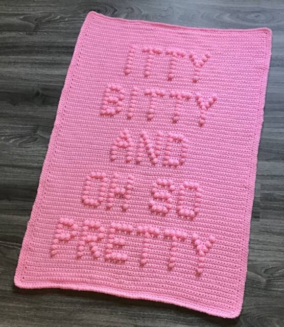Crochet Baby Blanket Pattern - 24x34 - image 1