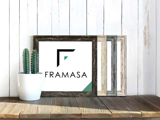 4x4, 5x5, 6x6, Rustic Vintage Black Square Photo Frame - White Mount Wall Art Picture Frames Home Decor Wedding Anniversary Gift - image 1