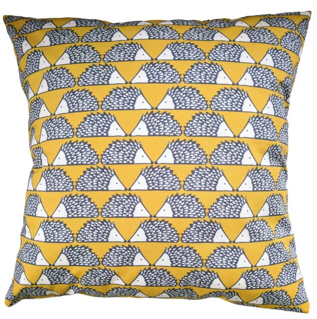 Cushion Cover in Scion Mini Spike The Hedgehog Honey 16 - image 1
