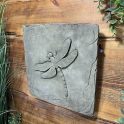 stone Garden Detailed Dragonfly Wall Hanger Hanging Plaque Ornament - thumbnail 3