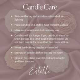 Caryatid Greek Column Soy Candle Handmade Home Decor - thumbnail 4