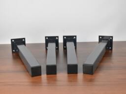 Furniture Feet, Cabinet Metal Bench Legs, Table Legs For Small Table, Sofa Set Of 4 - thumbnail 1