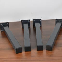 Furniture Feet, Cabinet Metal Bench Legs, Table Legs For Small Table, Sofa Set Of 4 - thumbnail 3